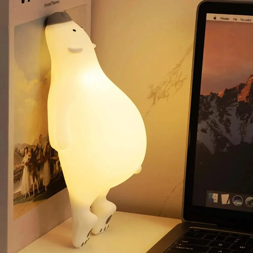 Cute Sheep Silicone Night Light