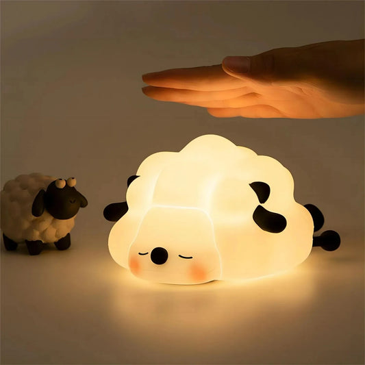 Cute Sheep Silicone Night Light