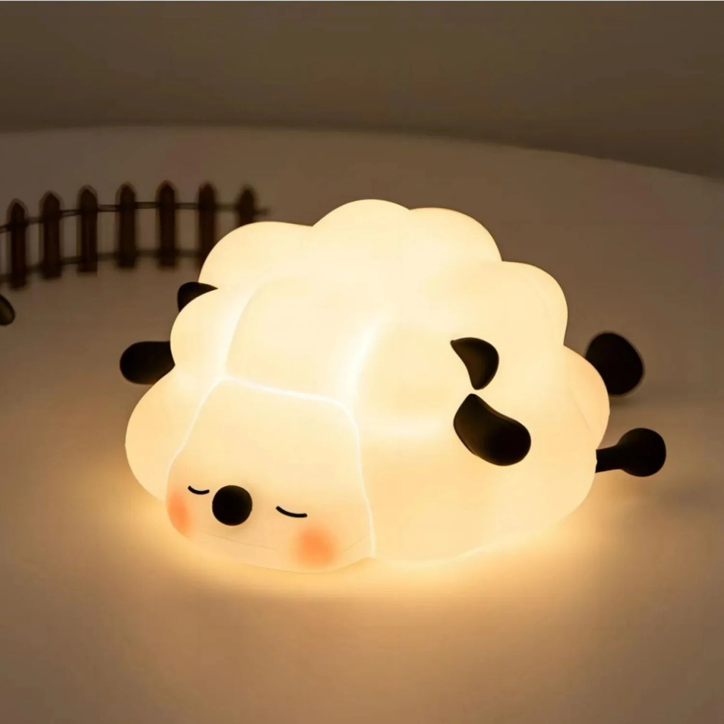 Cute Sheep Silicone Night Light